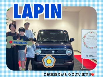 ラパンご納車式